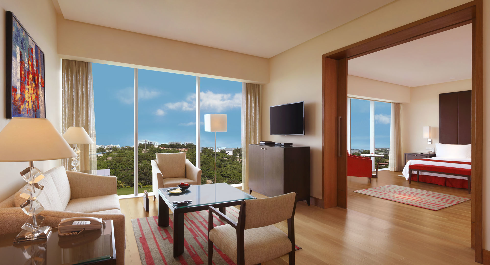 Trident Hyderabad Hotel Room photo Suite at the Westin Hyderabad